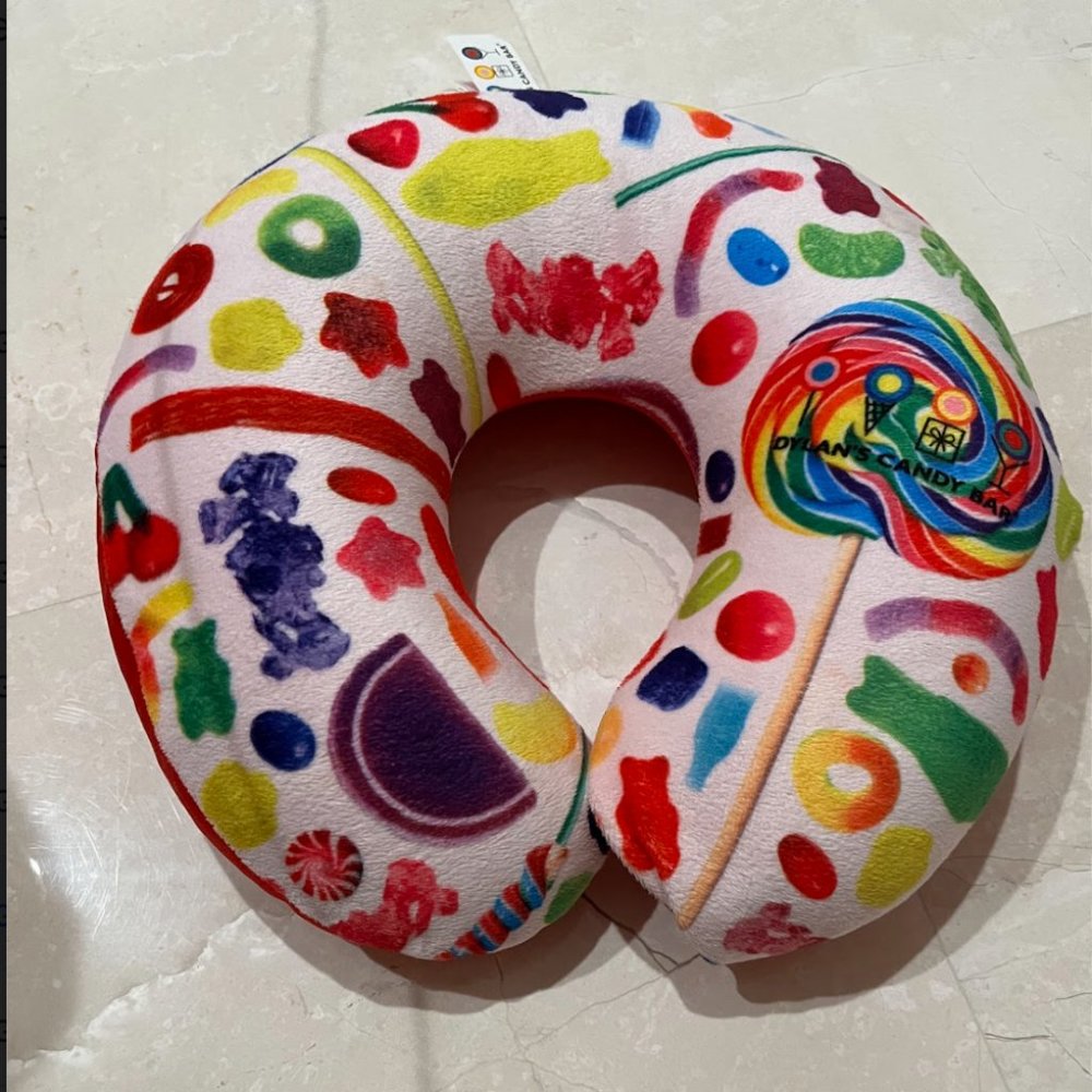 Dillards Candy Bar Neck Pillow